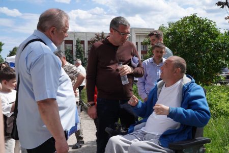 Лидер Избирательного блока «РЕНАТО УСАТЫЙ» объяснил жителям Дрокиевского района, как именно он и его команда собираются работать для них в парламенте